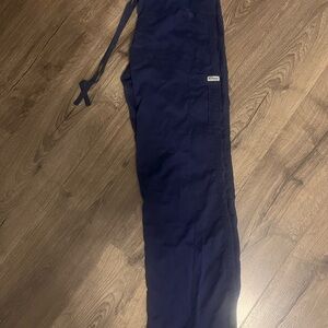 Grey's Anatomy Women's Navy Cargo Scrub Pants